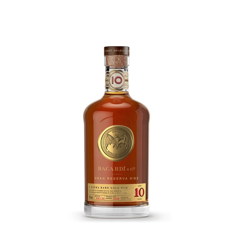 Bacardi Gran Reserva Diez Rum 750mL