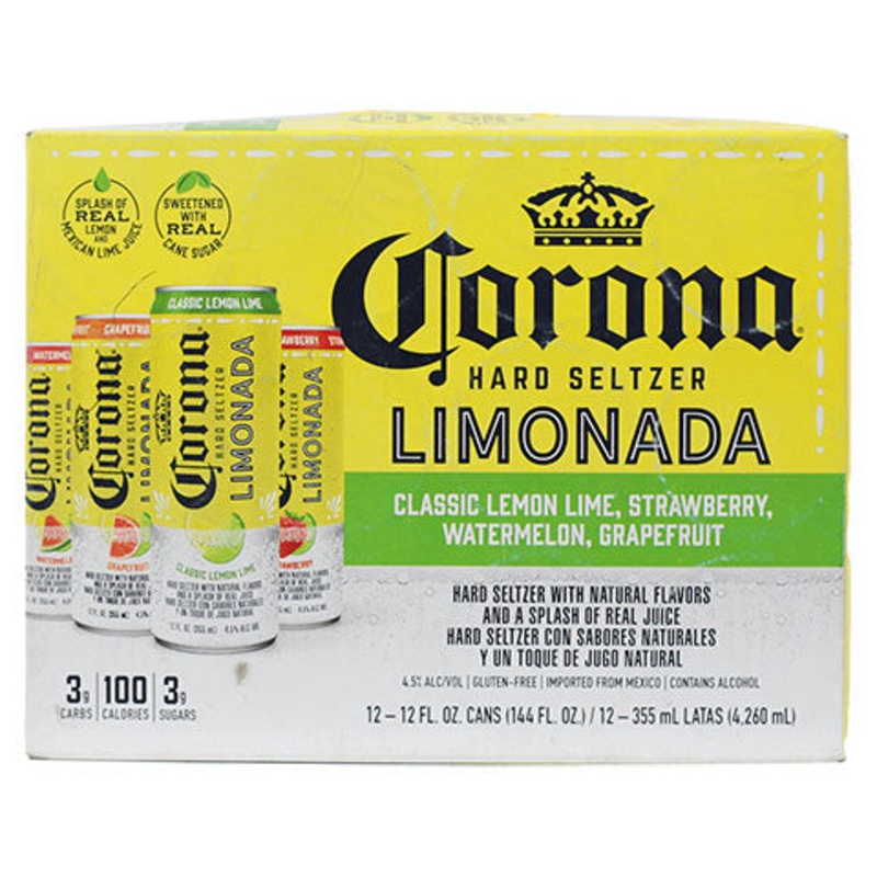 Corona Hard Seltzer Limonada Variety Pack 12PK 12OZ CAN