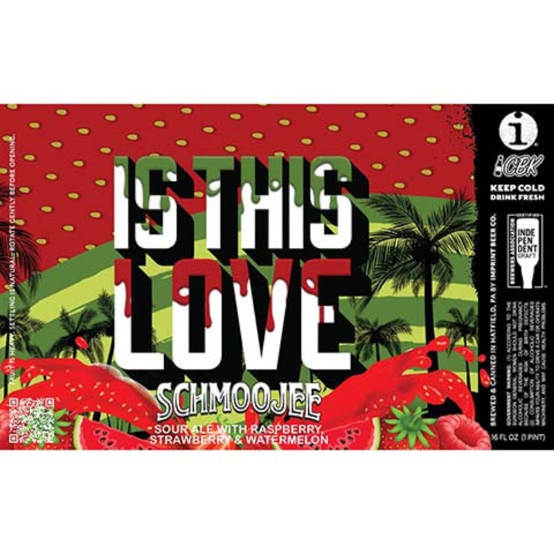 Imprint Beer Is This Love Schmoojee Sour Ale 16OZ SINGLE CAN