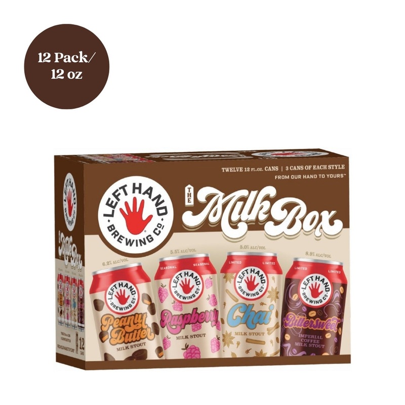 Left Hand Milk Box Variety Pack Beer 12pk 12 fl oz Cans