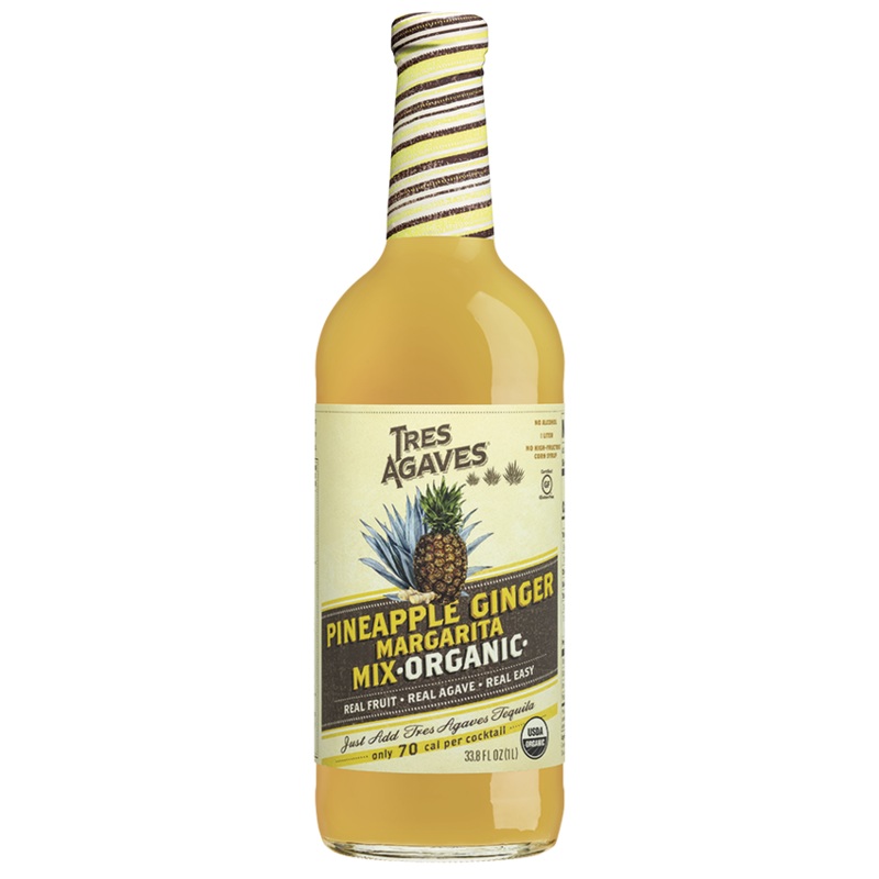 NA Mix Margarita Tres Agaves Pineapple Ginger