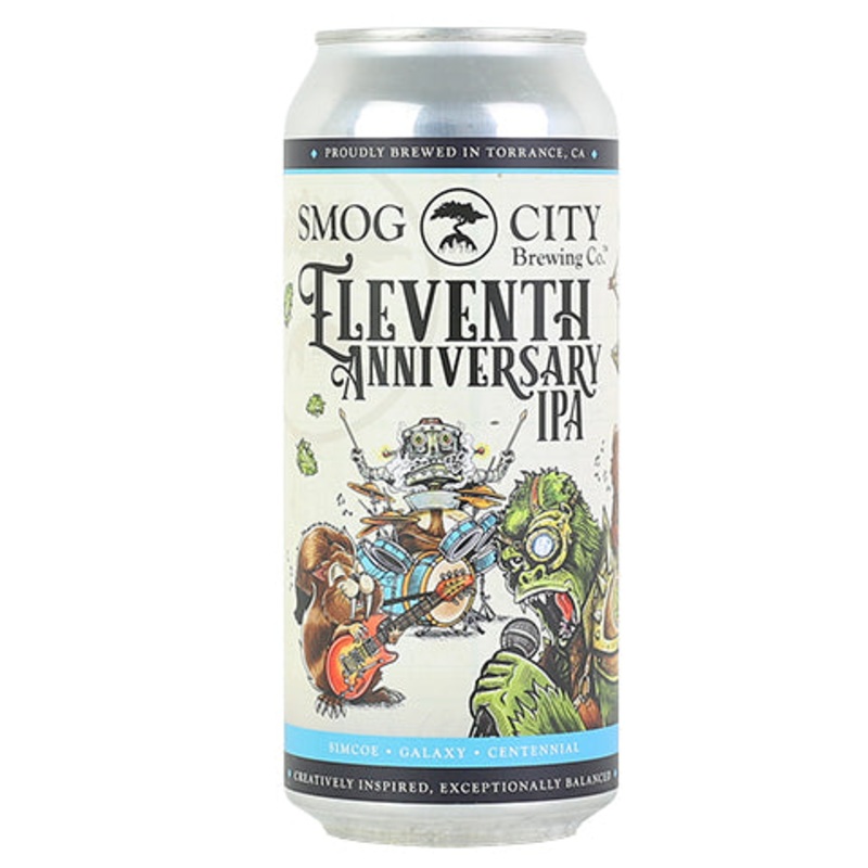 Smog City 11th Anniversary IPA 16OZ SINGLE CAN
