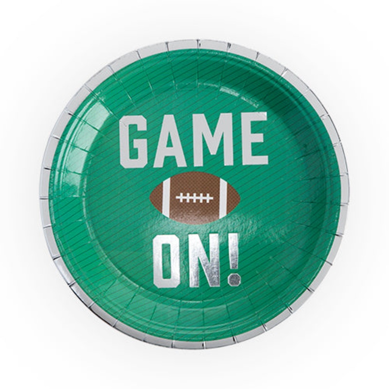 True Game On Appetizer Plate