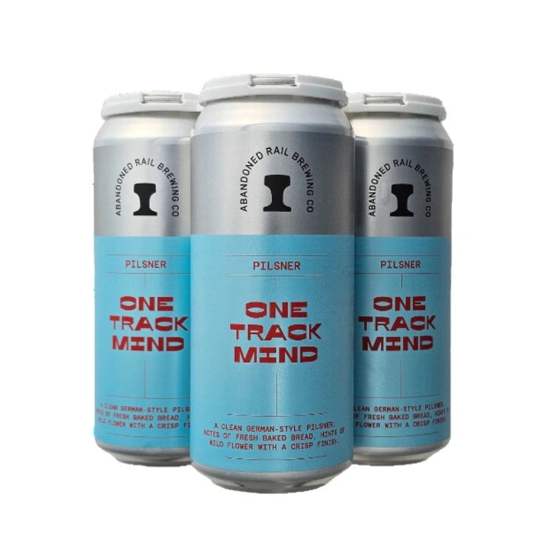 ABANDONED RAIL ONE TRACK MIND PILSNER 473ML 4PK CAN @ St. Albert [1040975] 1892 ml