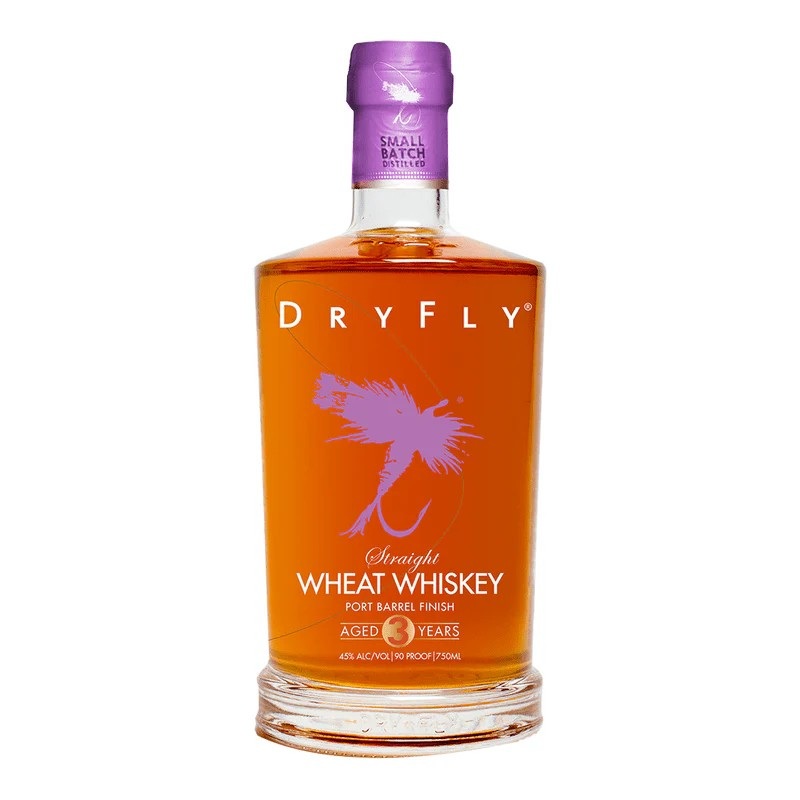 Dry Fly Straight Port Finished Wheat Whiskey 750ML BTL