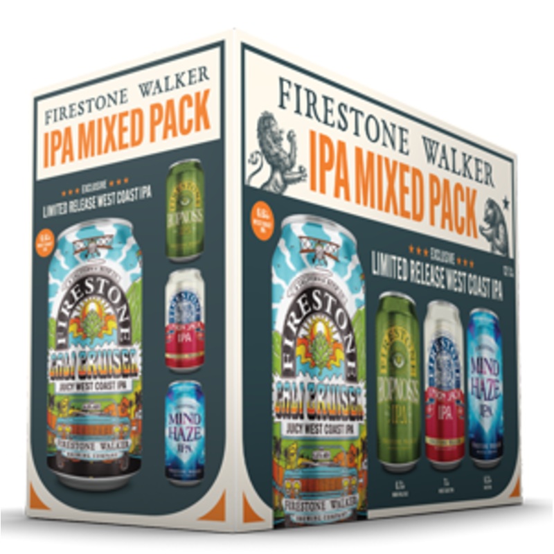 Firestone Walker Mixed Variety Pack 24 – 12oz Cans, 12 Pack