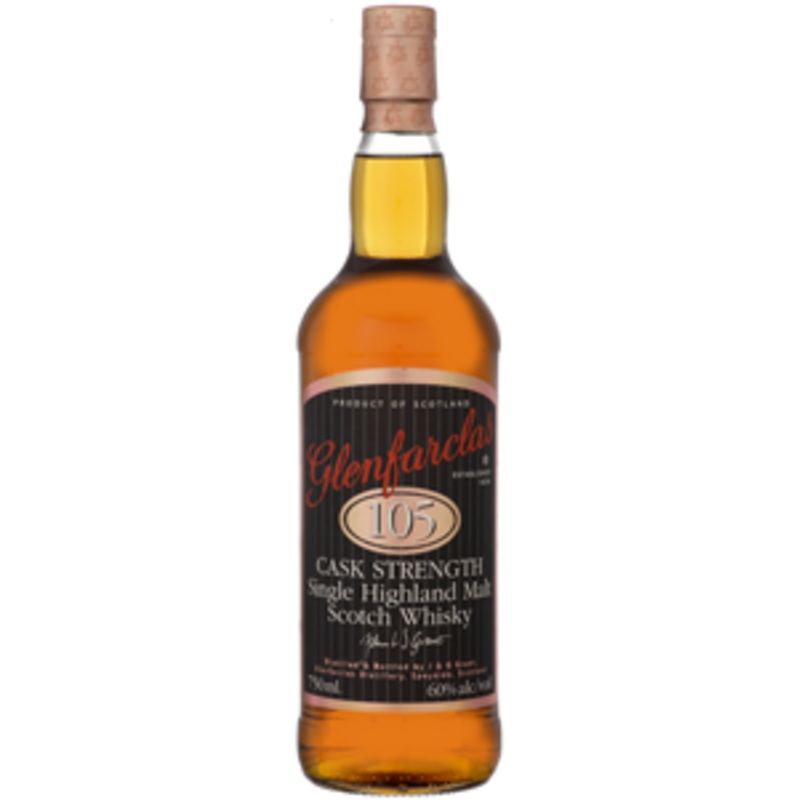 Glenfarclas 105 Cask Strength Malt Scotch Whisky 750ml Bottle