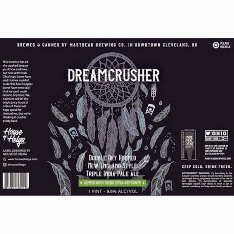 Masthead Dreamcrusher TIPA 16OZ SINGLE CAN