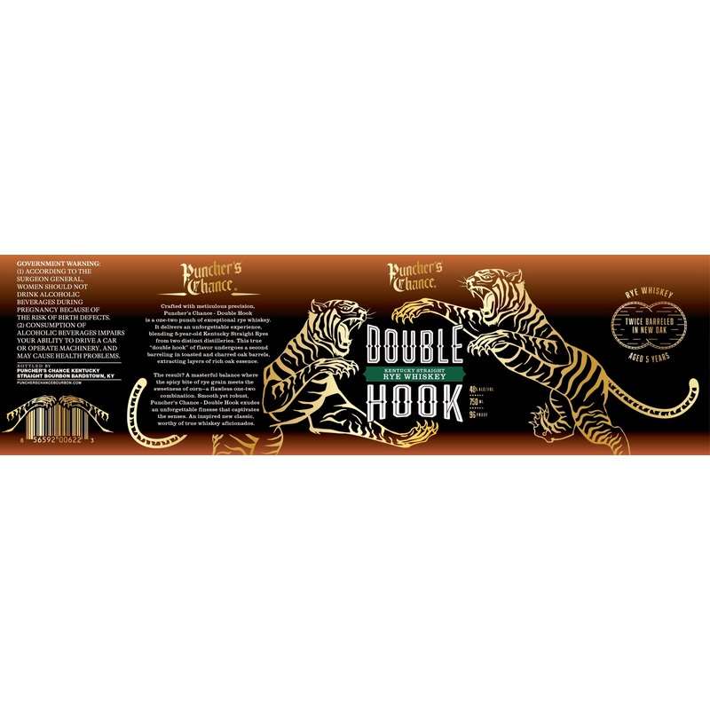 Punchers Chance Double Hook Kentucky Straight 5 Year Rye Whiskey