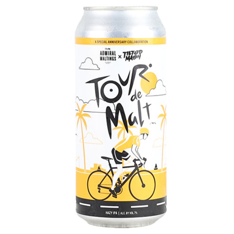 Tilted Mash Tour de Malt Hazy IPA 16OZ SINGLE CAN