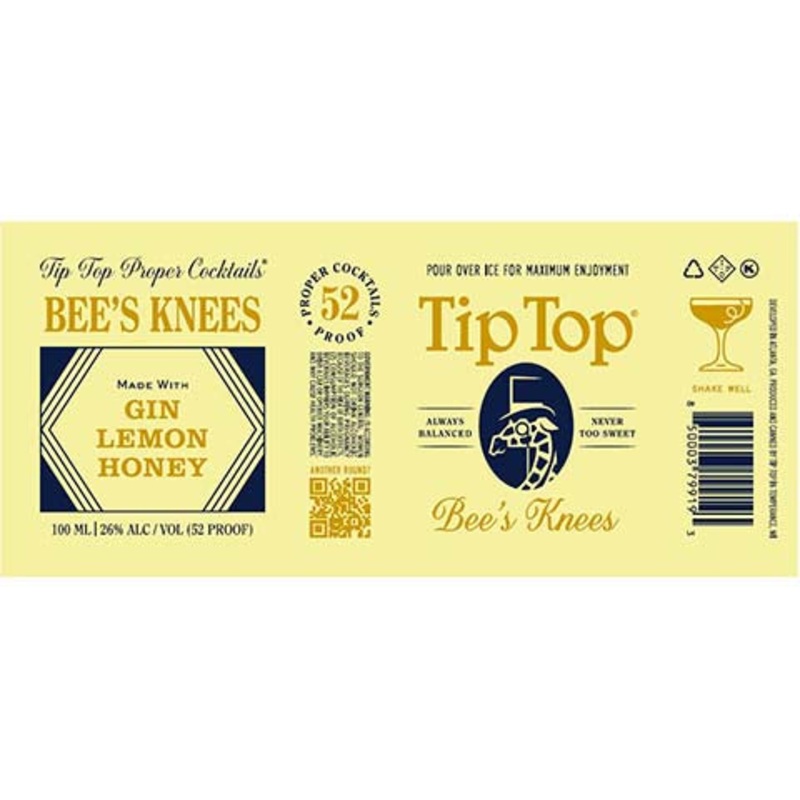 Tip Top Bee’s Knees 100ML CAN