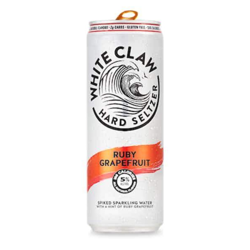 White Claw Hard Seltzer Grapefruit – 6pk Can