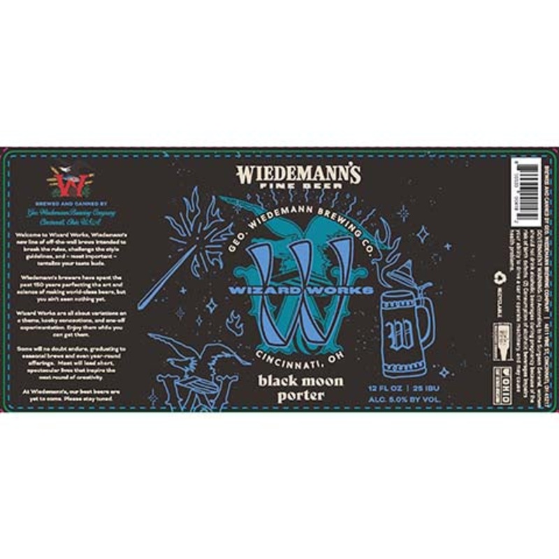 Wiedemann’s Wizard Works Porter 12OZ SINGLE CAN