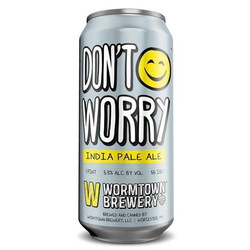 Beer Wormtown Brewery 4pk Don’t Worry Hazy IPA