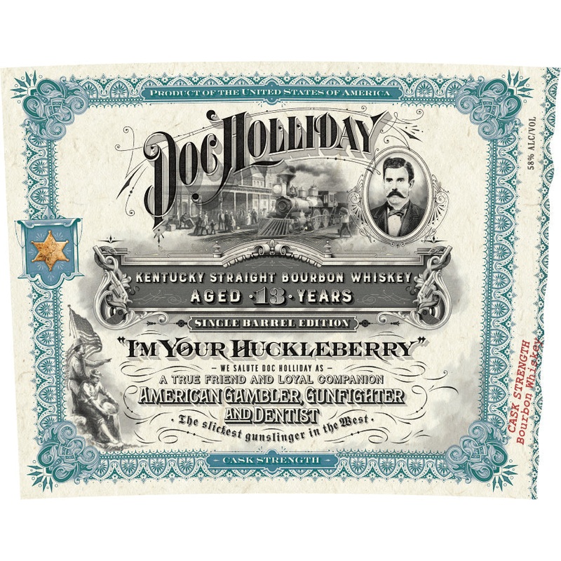 Doc Holliday 13 Year Single Barrel Kentucky Straight Bourbon Whiskey