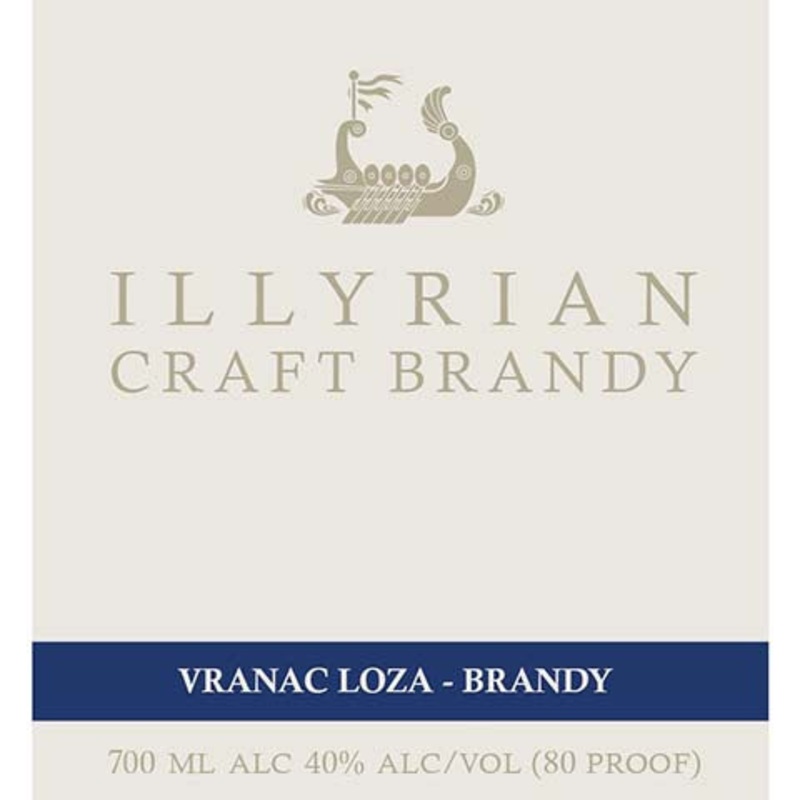 Illyrian Craft Vranac Loza – Brandy 700ML BTL