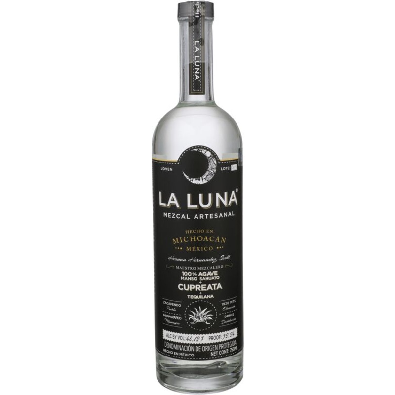 LA LUNA MEZCAL CUPREATA 92.24 750ML 750ML