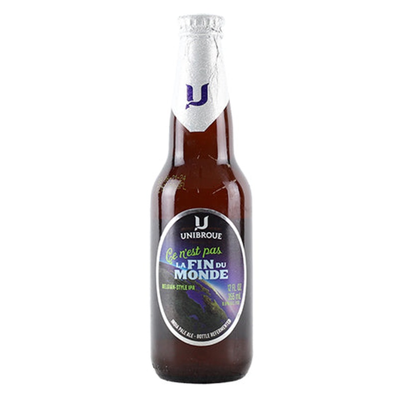 Unibroue Ce N’est Pas La Fin Du Monde Belgian-Styke IPA 12OZ SINGLE BTL