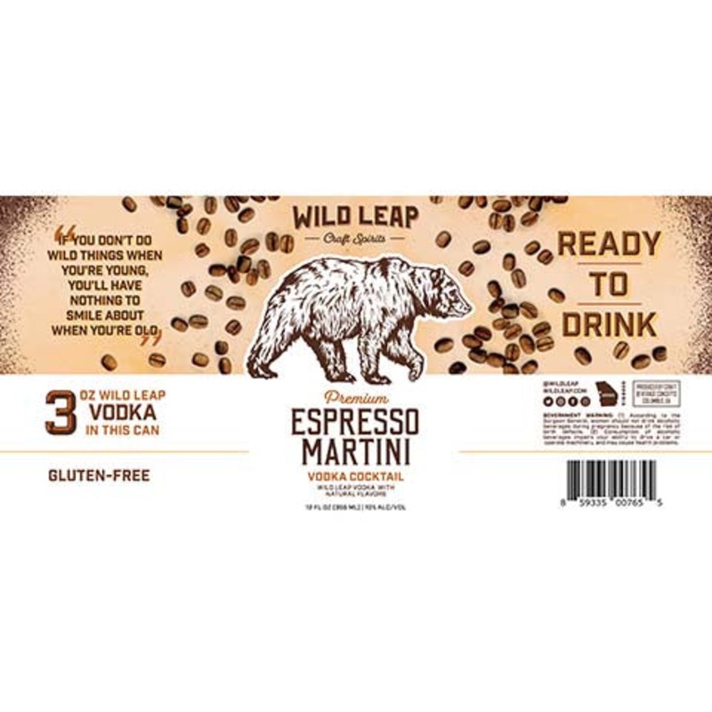 Wild Leap Espresso Martini 12OZ SINGLE CAN