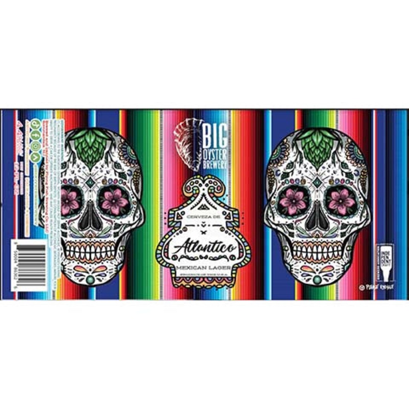 Big Oyster Atlantico Lager 12OZ SINGLE CAN
