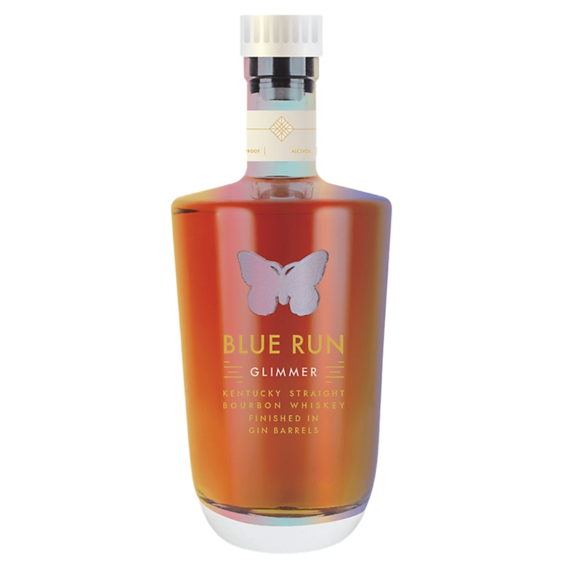 Blue Run Glimmer Bourbon Whiskey Finished in Gin Barrels