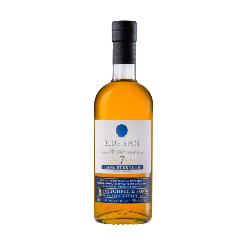 BLUE SPOT 7YR IRISH WHISKEY 750ML @ MacTaggart Ridge [1038482] 750 ml
