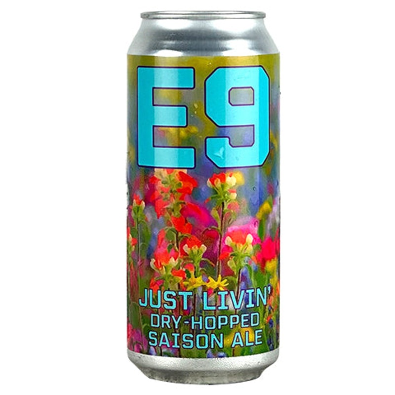 E9 Just Livin’ Saison Ale 16OZ SINGLE CAN