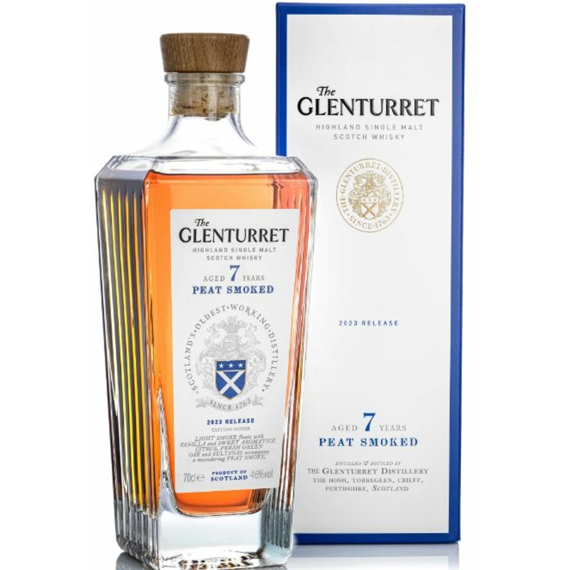 Glenturret Scotch 7YR Peat 23 750ML 750ml Bottle