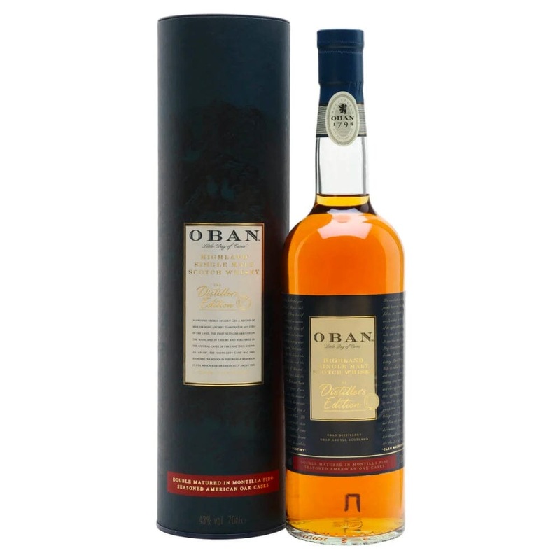 Oban Distiller’s Edition 2022 Double Matured in Montilla Fino Seasoned American Oak Casks