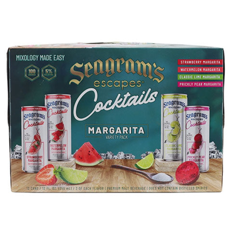 Seagrams Margarita Variety 12-Pack 12PK 12OZ CAN