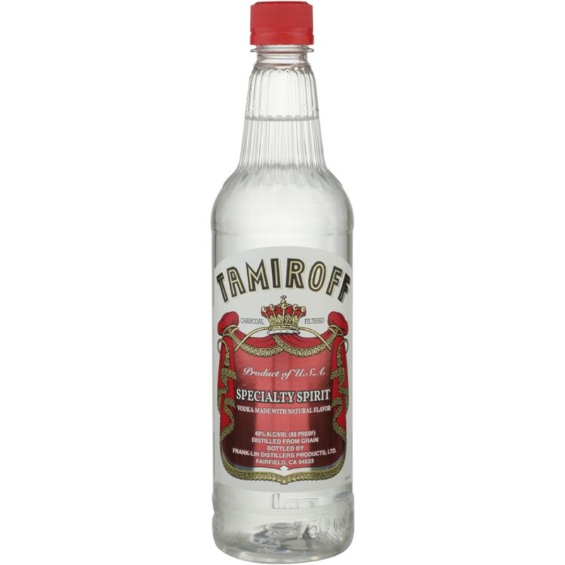 Tamiroff Vodka 80 750ML 750ML