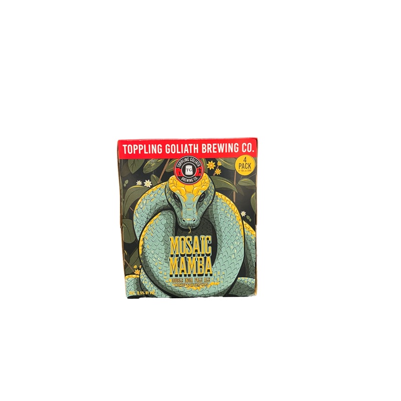 Toppling Goliath Seasonal DIPA 4 Pack Cans Mosaic Mamba