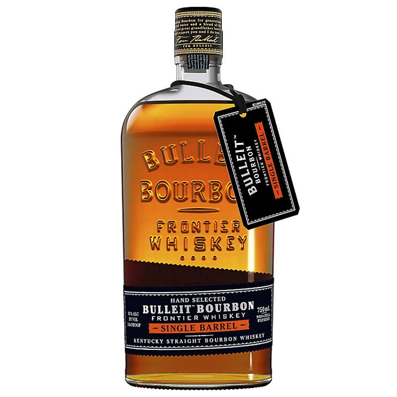 BULLEIT STRAIGHT BOURBON FRONTIER WHISKEY SINGLE BARREL 104 750ML 750ML