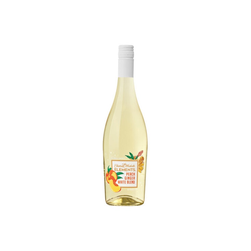 CHATEAU STE. MICHELLE ELEMENTS PEACH GINGER WHITE BLEND 750ML 750ML