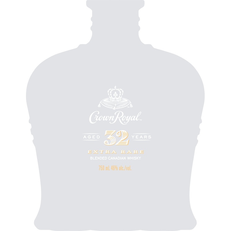 Crown Royal Aged 32 Years Extra Rare Blended Canadian Whisky