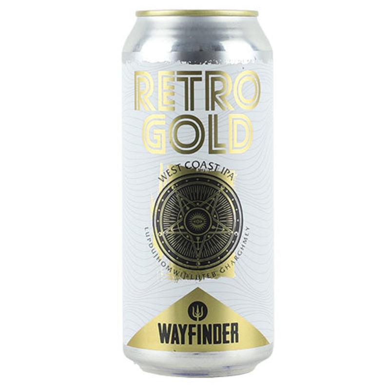 Wayfinder Retro Gold IPA 16OZ SINGLE CAN