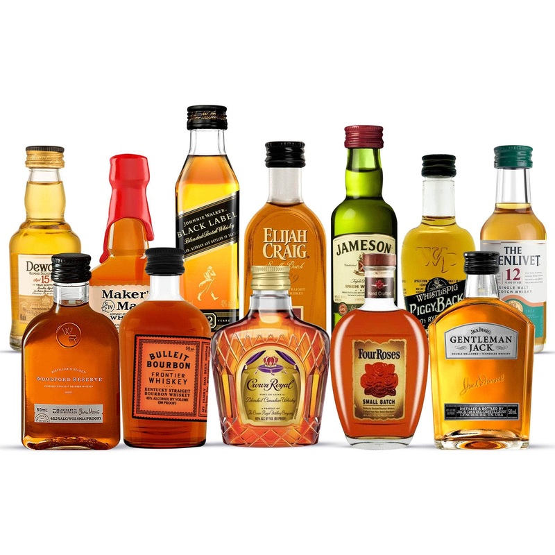 Whiskey Sampler Gift Set Cheers to You 12 Whiskies