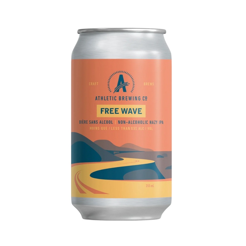 Athletic Free Wave Hazy IPA Non-Alcoholic