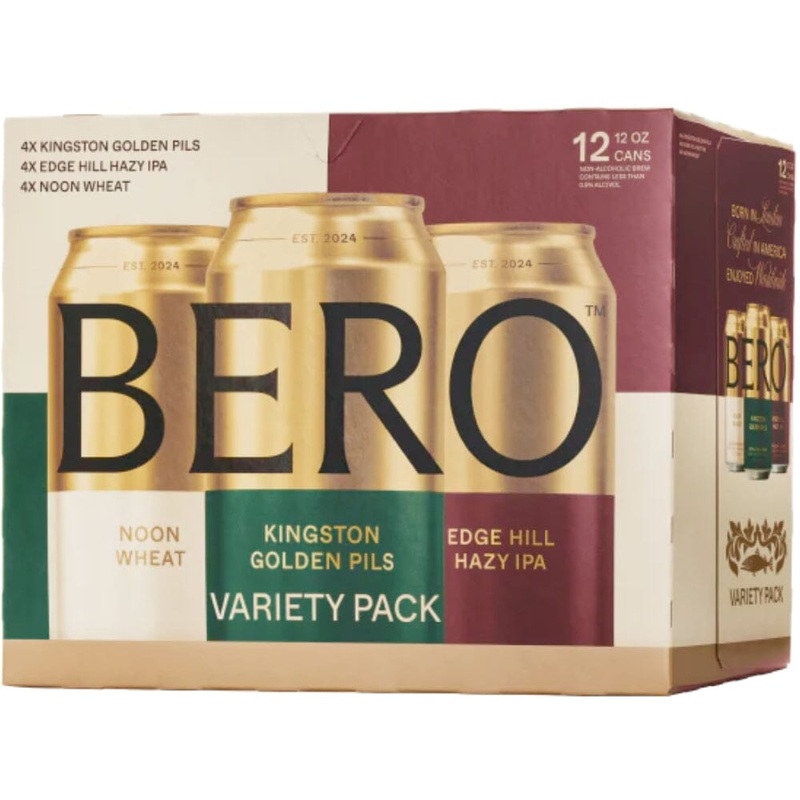 Bero Variety Pack By Tom Holland – Non-Alcoholic Beer