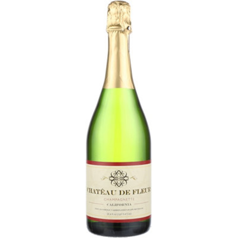 Chateau De Fleur Sparkling Non-Alcoholic Wine 750ML