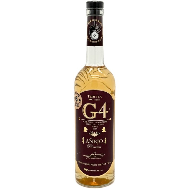 G4 Anejo 6 Barrels Edition Tequila 750ML BTL