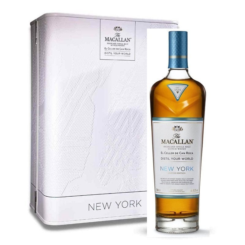 The Macallan ‘Distil You World New York’ Limited Edition Highland Single Malt Scotch Whisky 750ML BTL