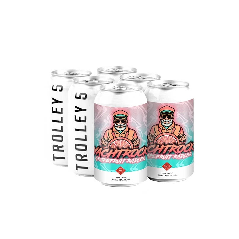 TROLLEY 5 YACHT ROCK GRAPEFRUIT RADLER 355ML 6PK CAN @ Southgate [1047670] 2130 ml