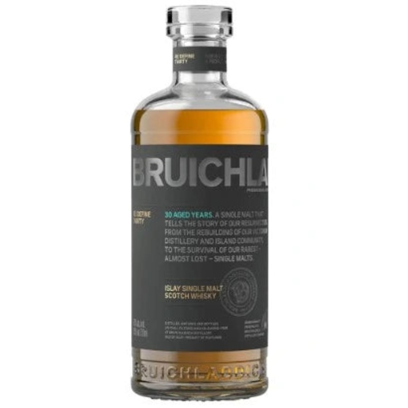 BRUICHLADDICH 30YR ISLAY SCOTCH WHISKY 700ML @ Airdrie [1056148] 700 ml
