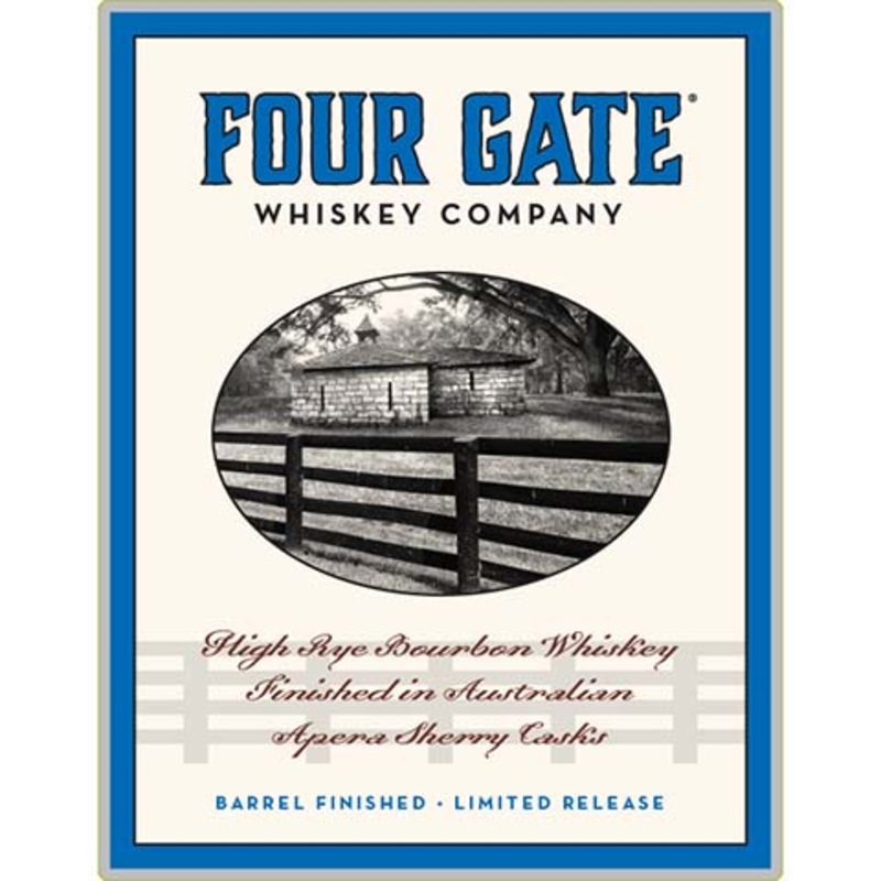 Four Gate High Rye Bourbon Whiskey 750ML BTL