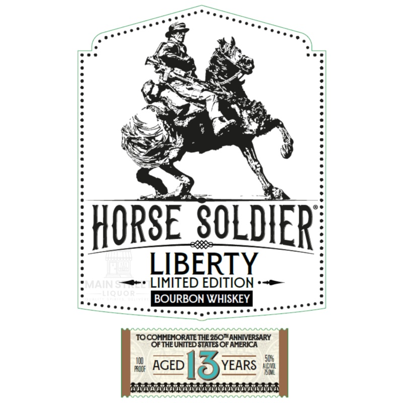 Horse Soldier Liberty 13 Year Bourbon Whiskey Limited Edition