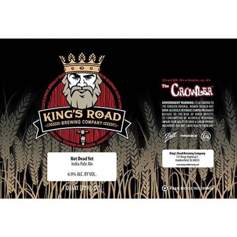 King’s Road Not Dead Yet IPA 32OZ SINGLE CAN