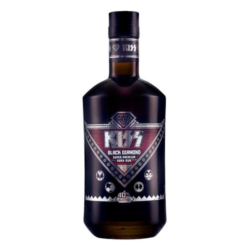 KISS Black Diamond Rum 700ML BTL