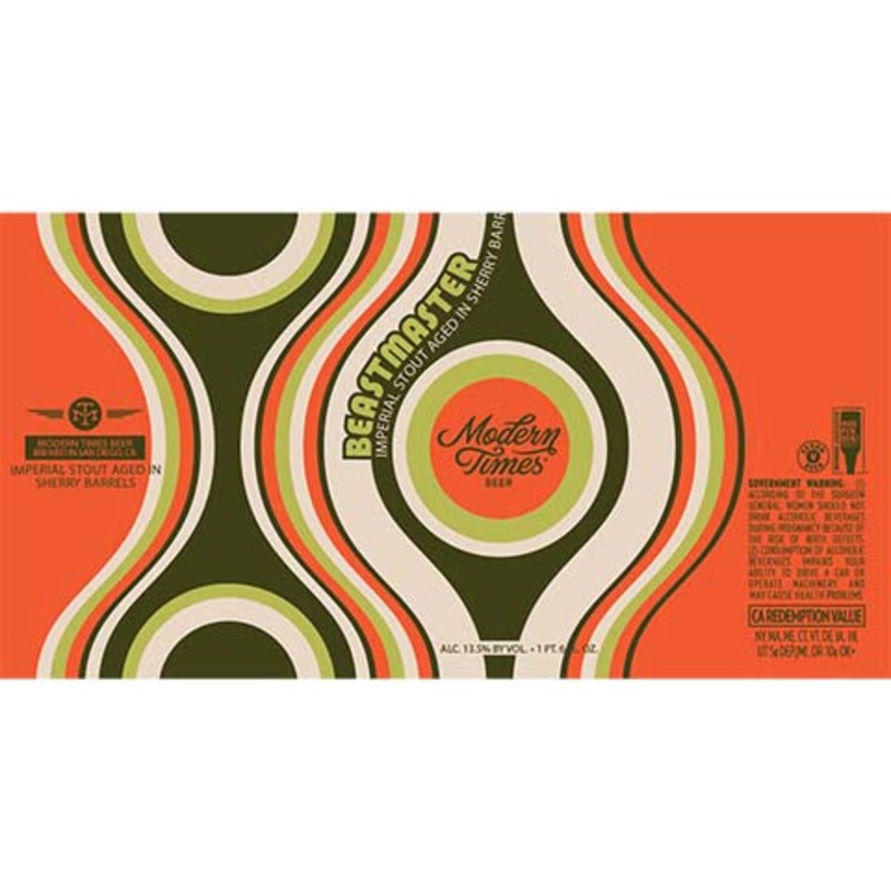 Modern Times Beastmaster Imperial Stout 22OZ SINGLE BTL
