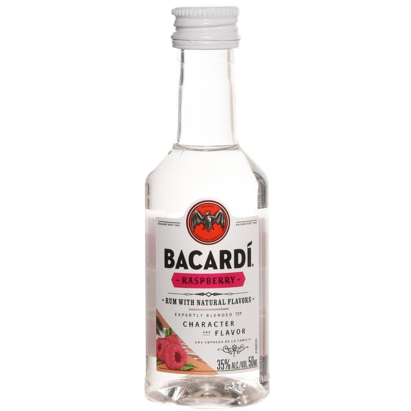 Nip Rum Bacardi Rasp